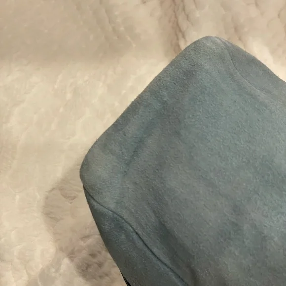 Coach Legacy Gallery Suede Tote Bag Blue | Silver Hardware | F1050-8E93 - Picture 6 of 9